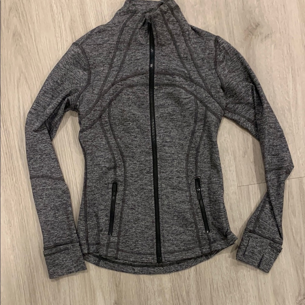 lululemon athletica Gray workout Jacket size 6